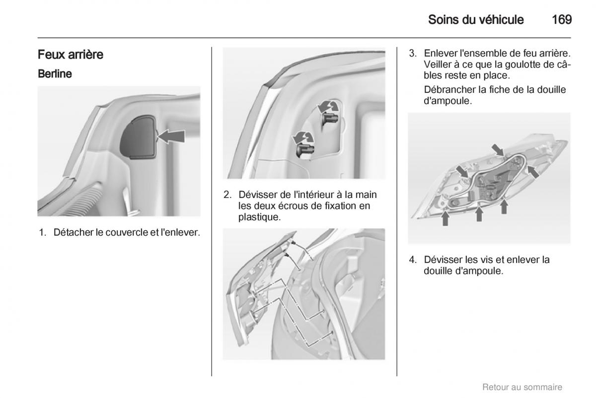 Opel Insignia manuel du proprietaire / page 169