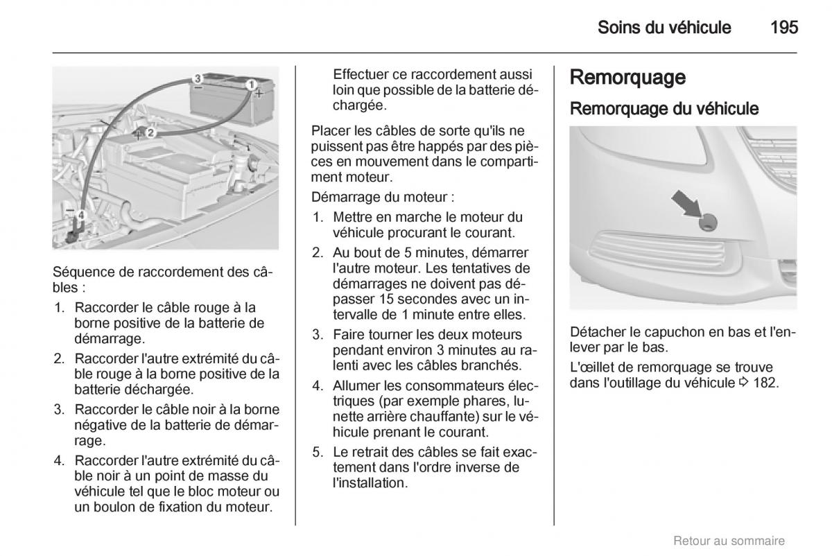 Opel Insignia manuel du proprietaire / page 195