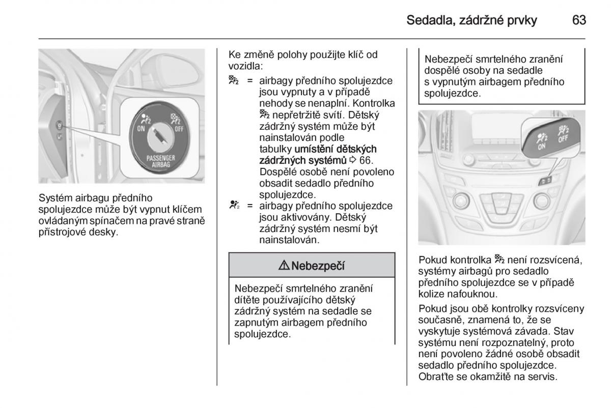 Opel Insignia navod k obsludze / page 65