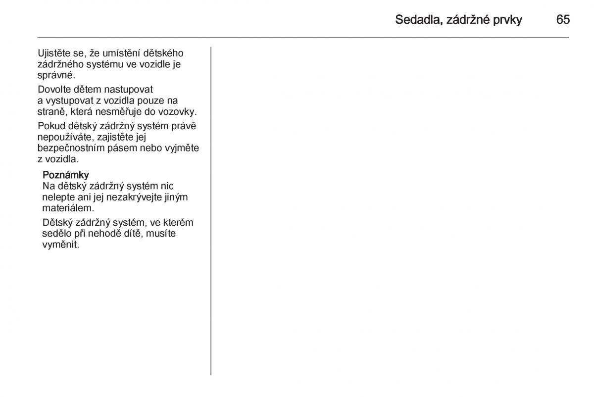 Opel Insignia navod k obsludze / page 67