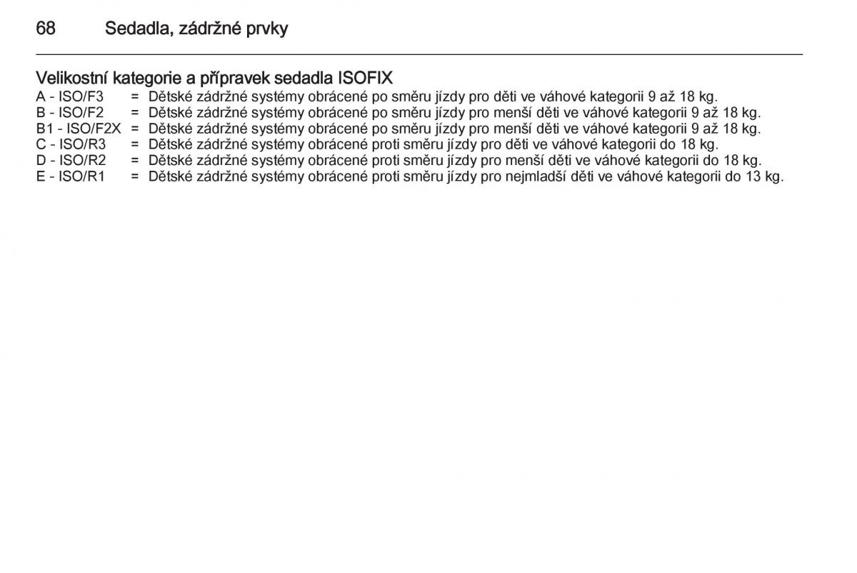 Opel Insignia navod k obsludze / page 70