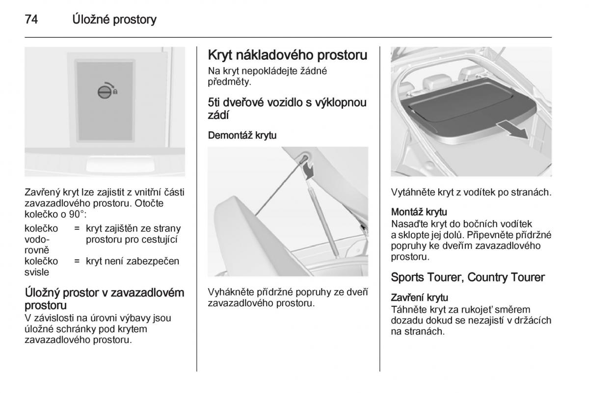 Opel Insignia navod k obsludze / page 76