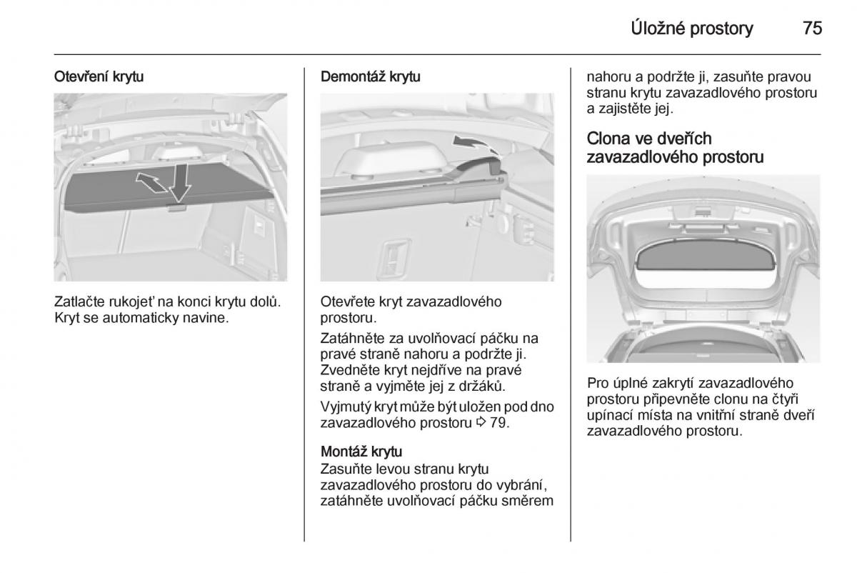 Opel Insignia navod k obsludze / page 77