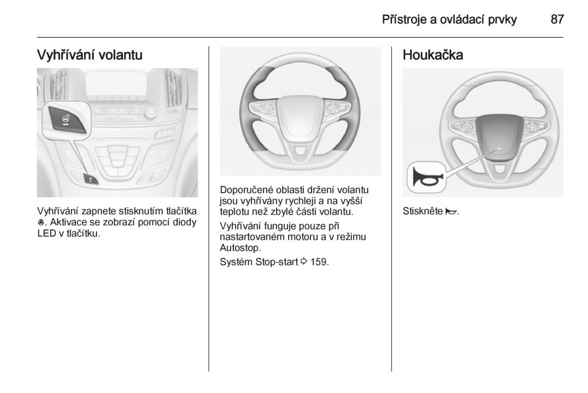 Opel Insignia navod k obsludze / page 89