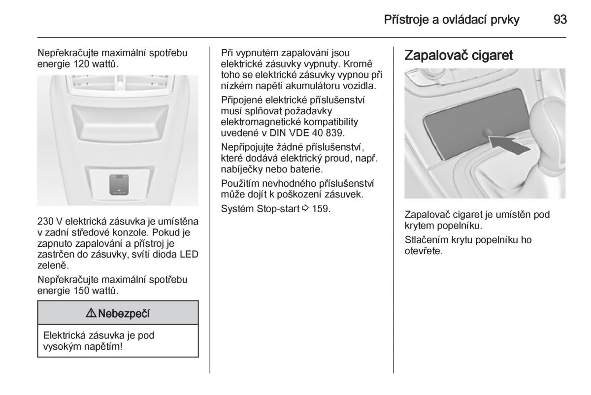 Opel Insignia navod k obsludze / page 95