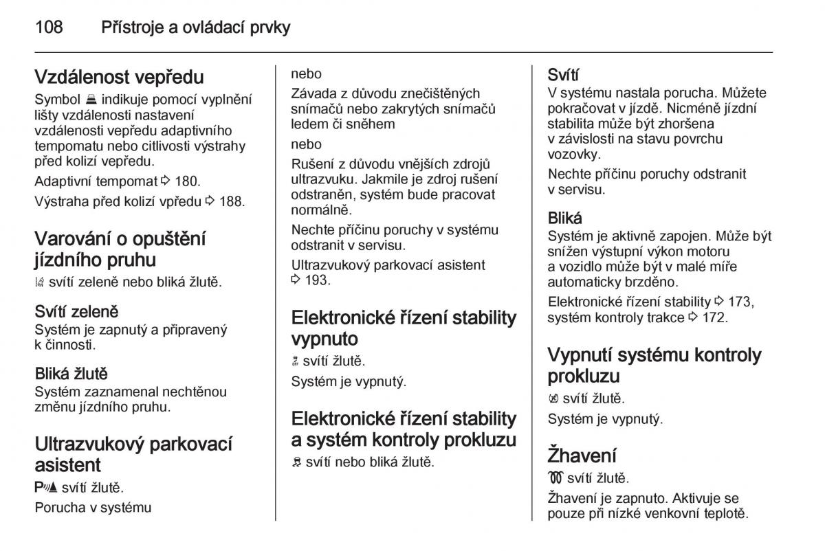 Opel Insignia navod k obsludze / page 110