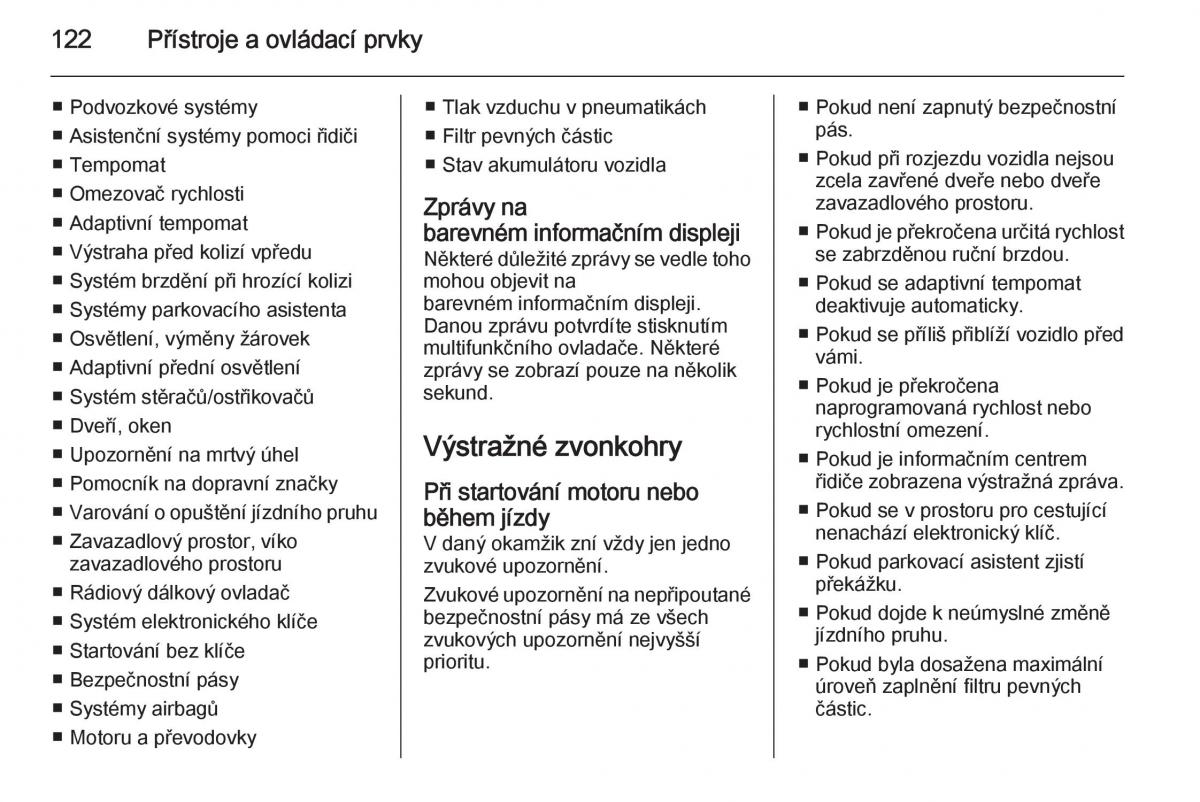 Opel Insignia navod k obsludze / page 124