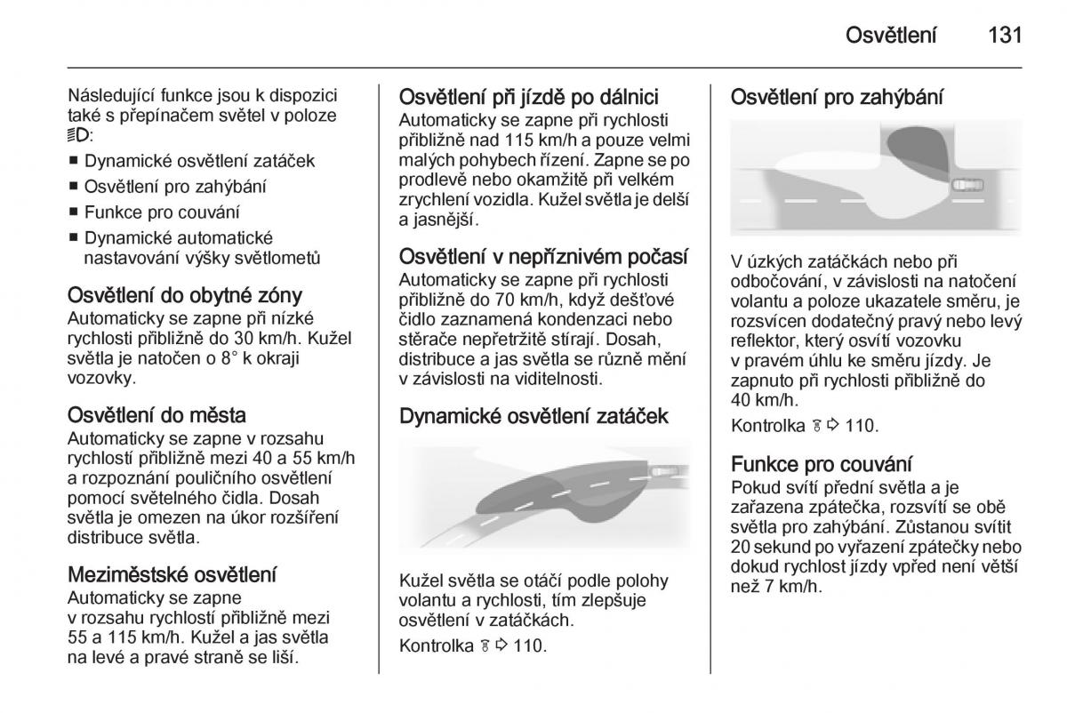 Opel Insignia navod k obsludze / page 133