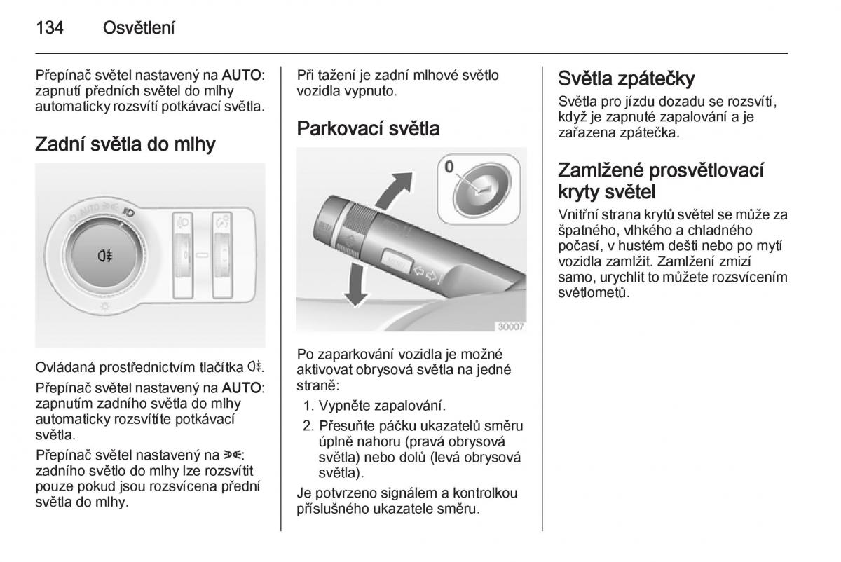 Opel Insignia navod k obsludze / page 136