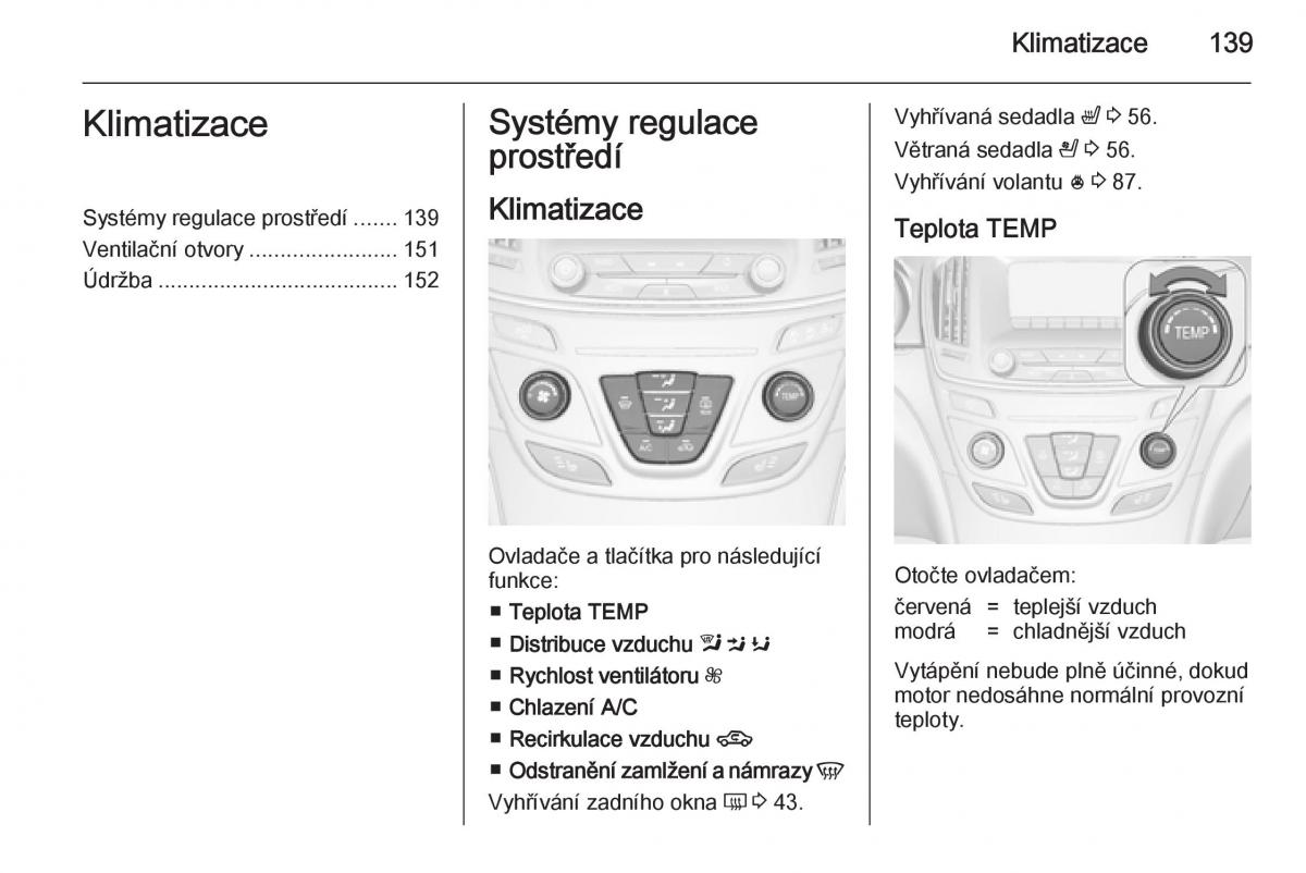 Opel Insignia navod k obsludze / page 141