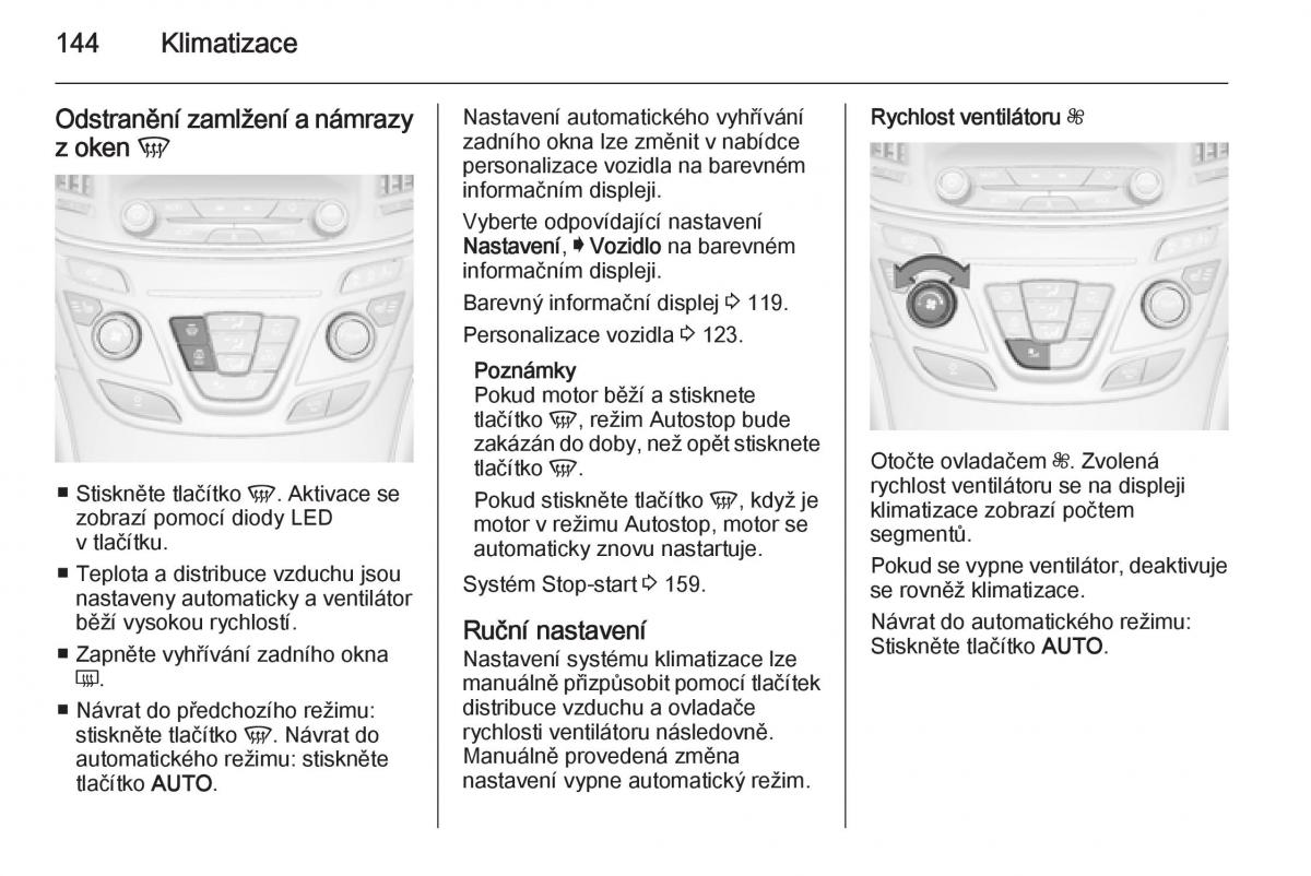 Opel Insignia navod k obsludze / page 146