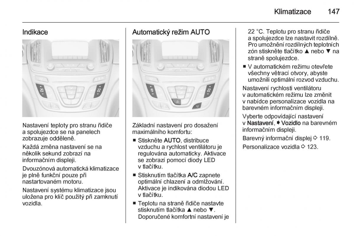 Opel Insignia navod k obsludze / page 149