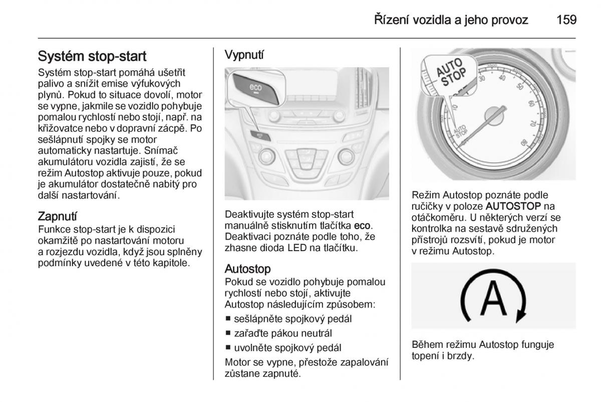 Opel Insignia navod k obsludze / page 161