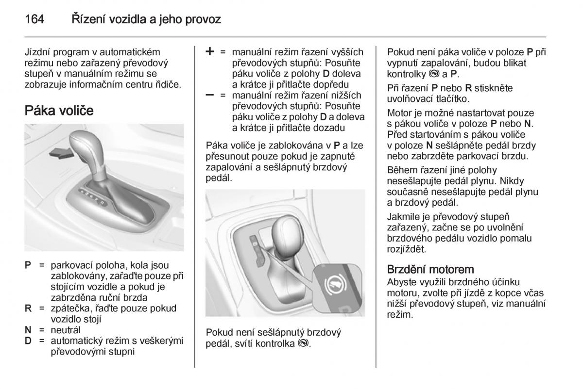 Opel Insignia navod k obsludze / page 166