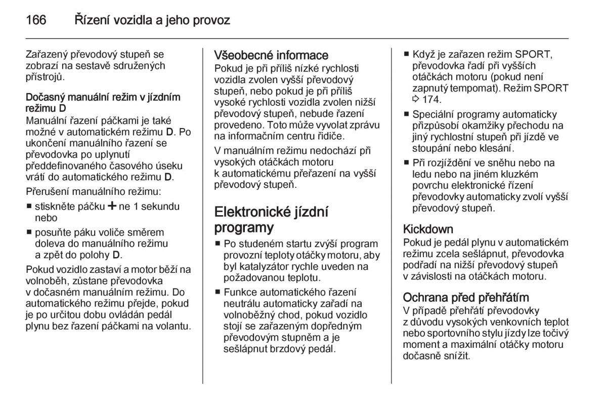 Opel Insignia navod k obsludze / page 168