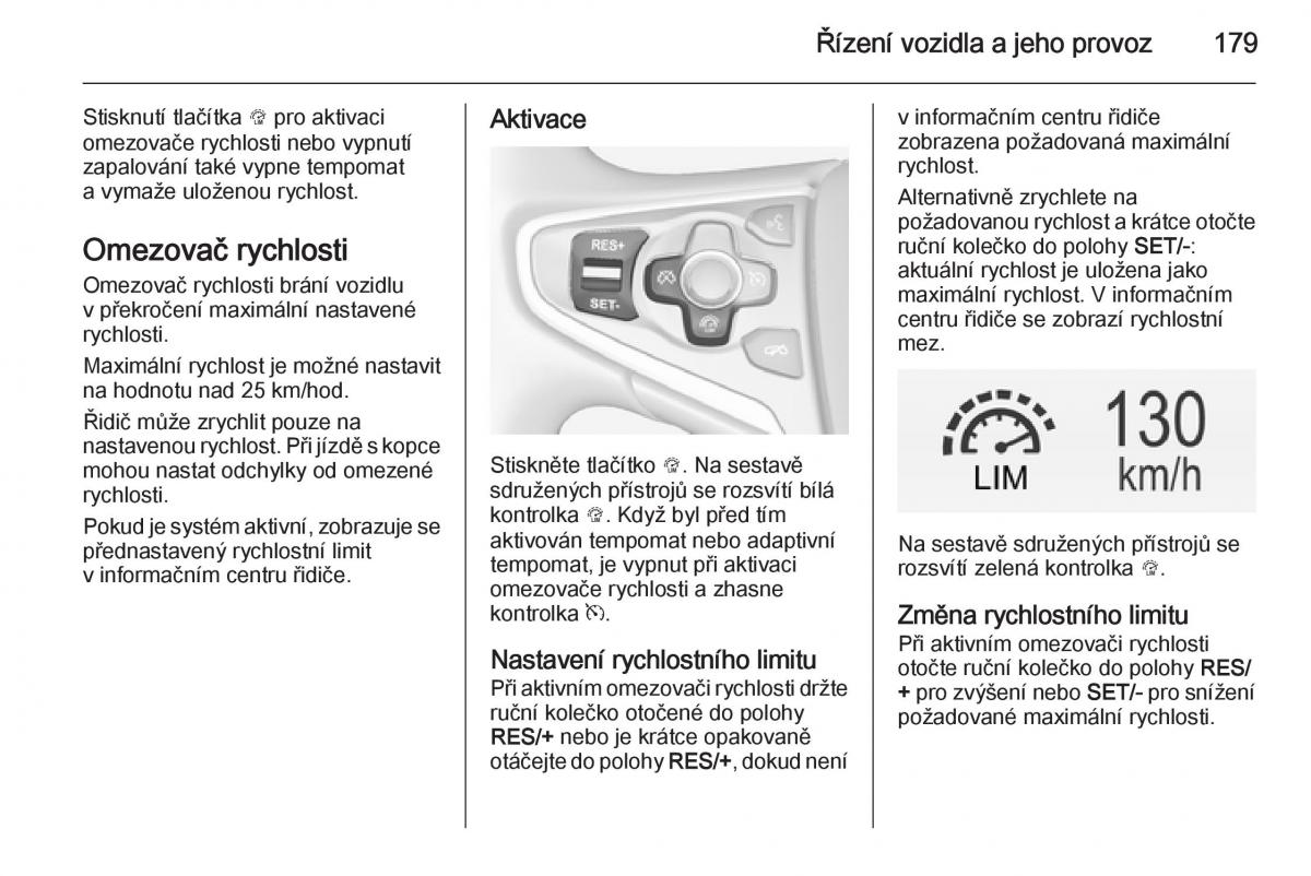 Opel Insignia navod k obsludze / page 181