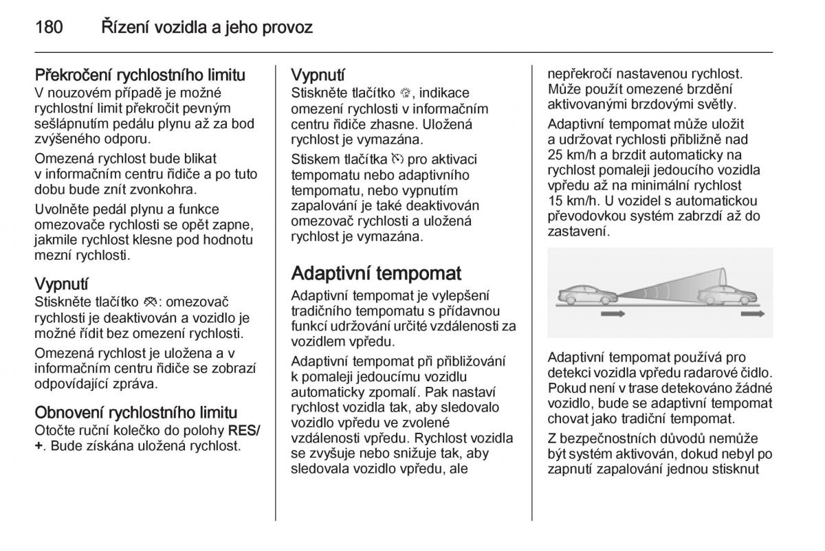 Opel Insignia navod k obsludze / page 182