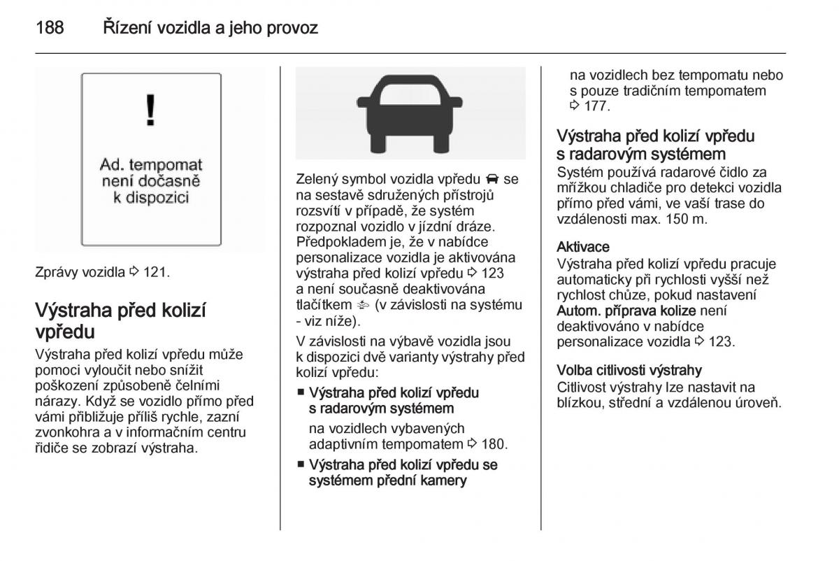 Opel Insignia navod k obsludze / page 190