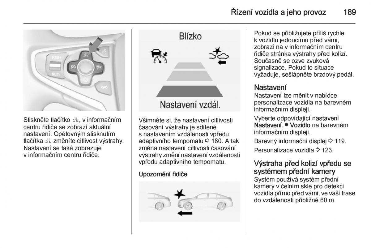 Opel Insignia navod k obsludze / page 191