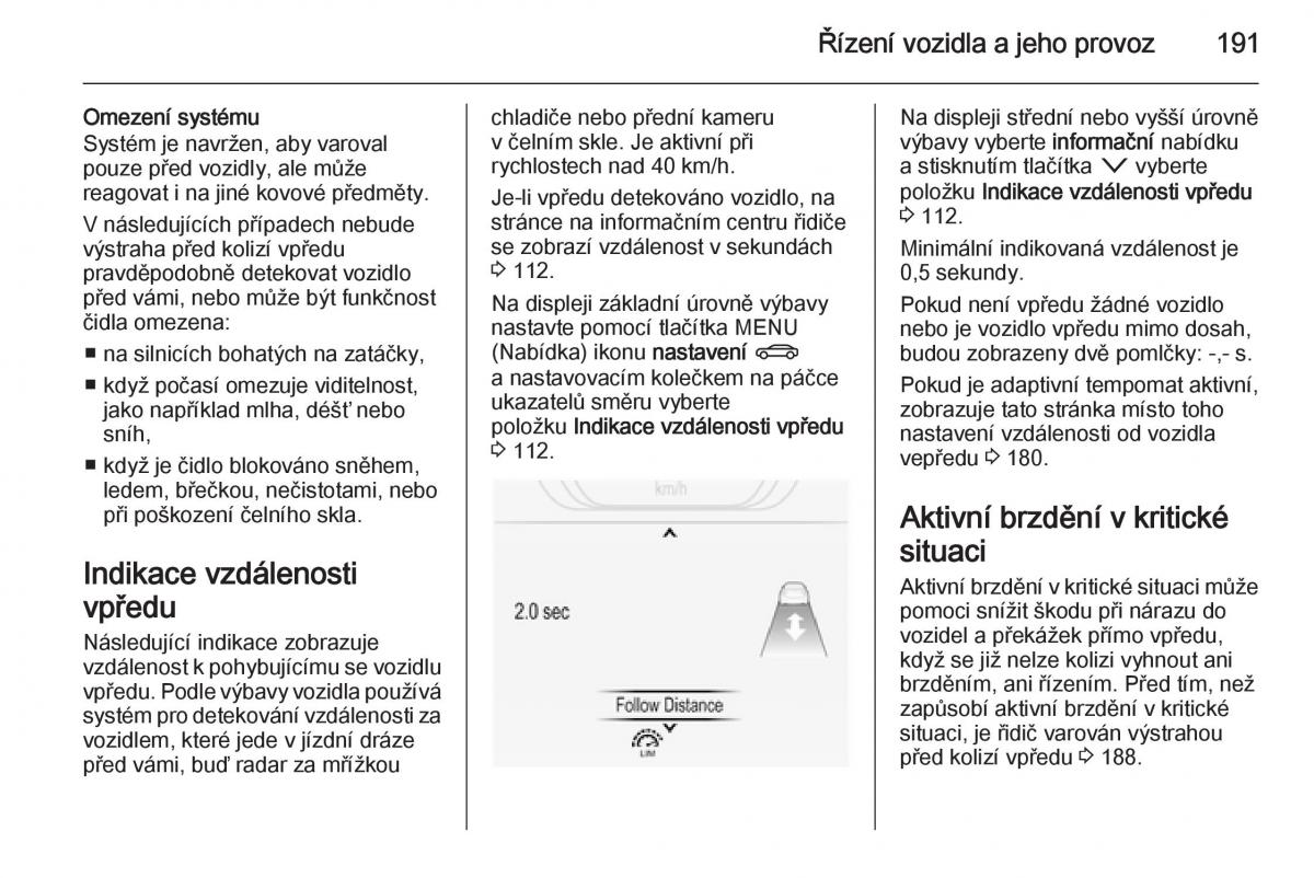 Opel Insignia navod k obsludze / page 193