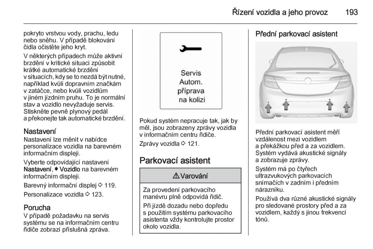 Opel Insignia navod k obsludze / page 195