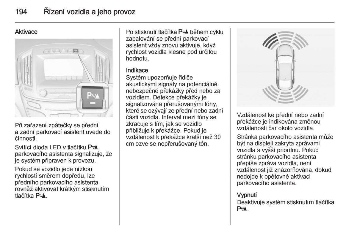 Opel Insignia navod k obsludze / page 196