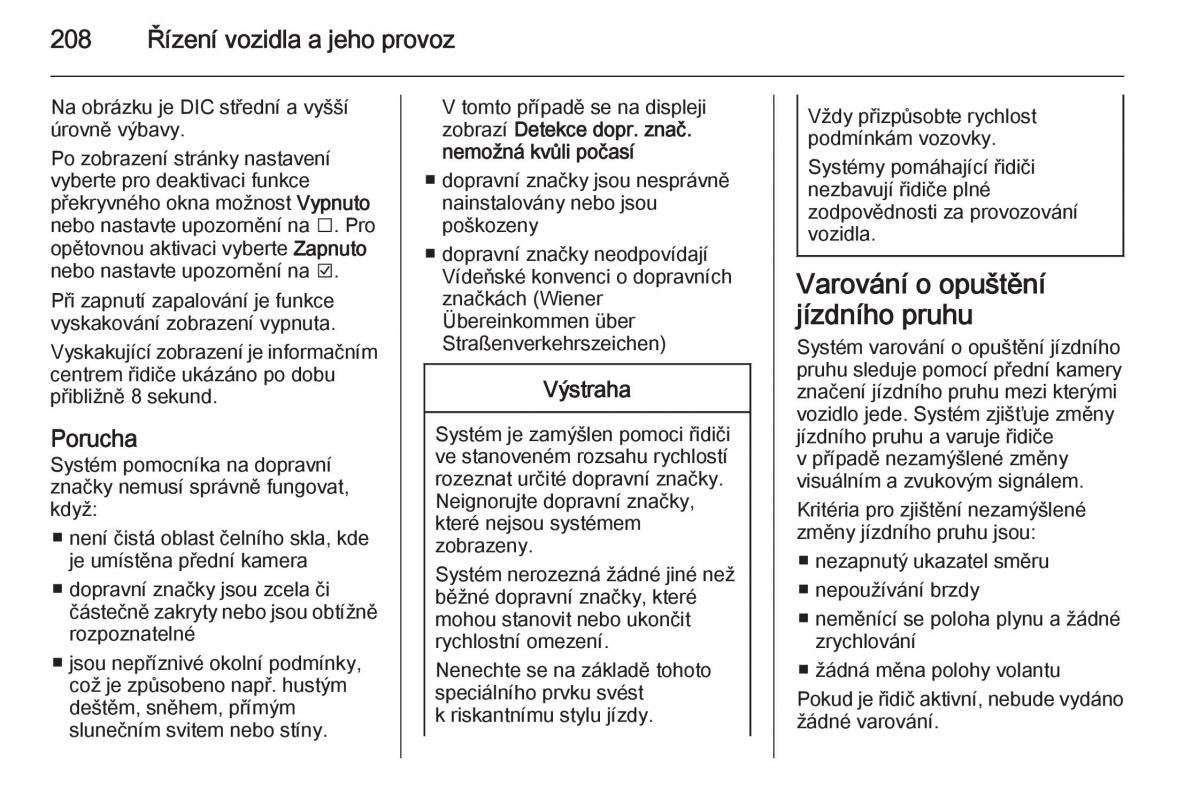 Opel Insignia navod k obsludze / page 210