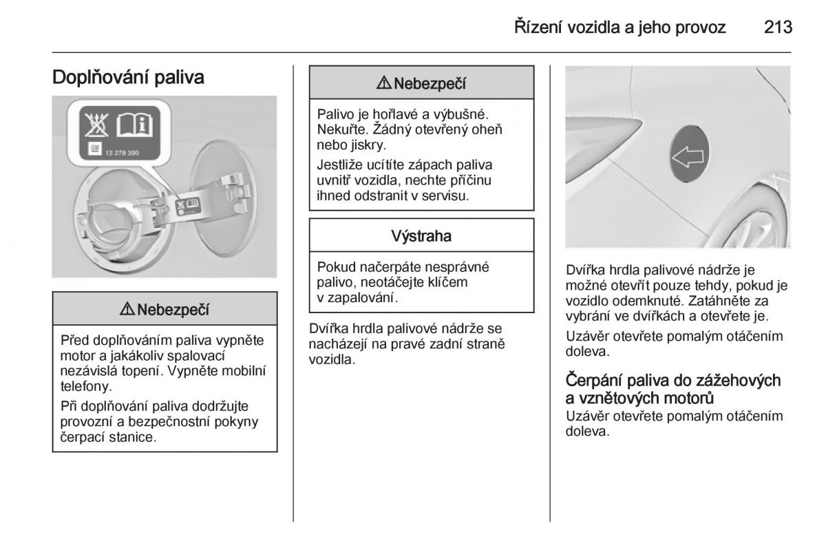 Opel Insignia navod k obsludze / page 215