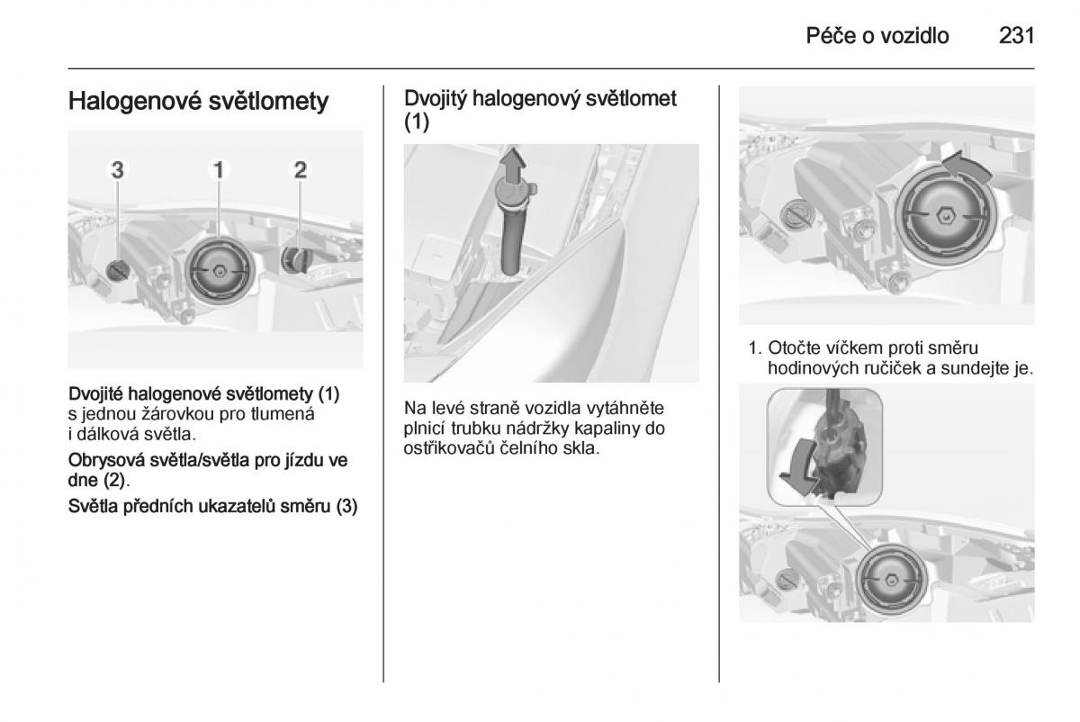 Opel Insignia navod k obsludze / page 233