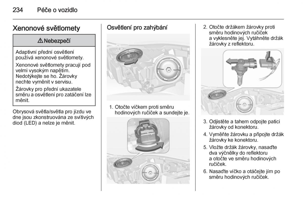 Opel Insignia navod k obsludze / page 236