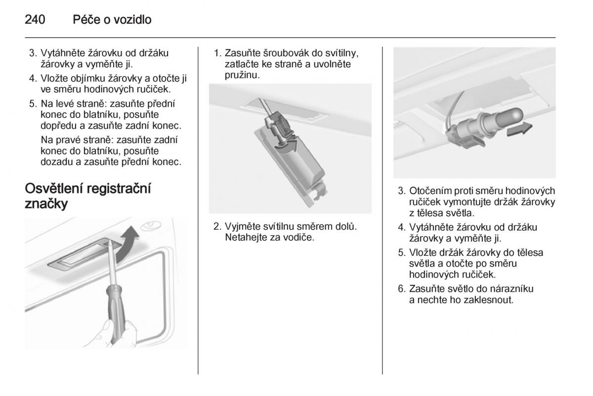 Opel Insignia navod k obsludze / page 242