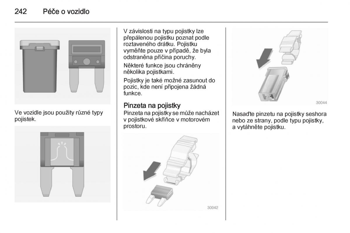 Opel Insignia navod k obsludze / page 244