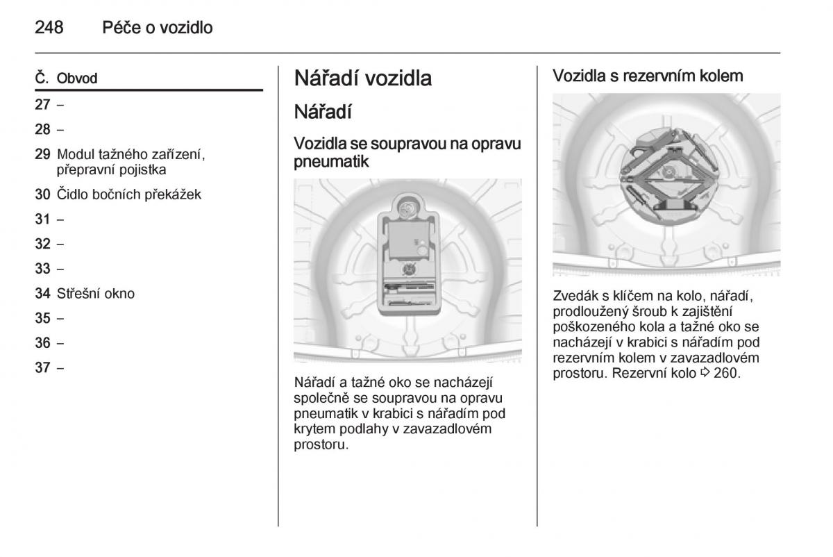 Opel Insignia navod k obsludze / page 250