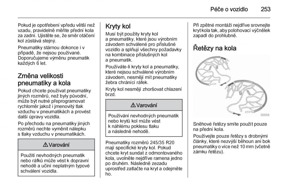 Opel Insignia navod k obsludze / page 255