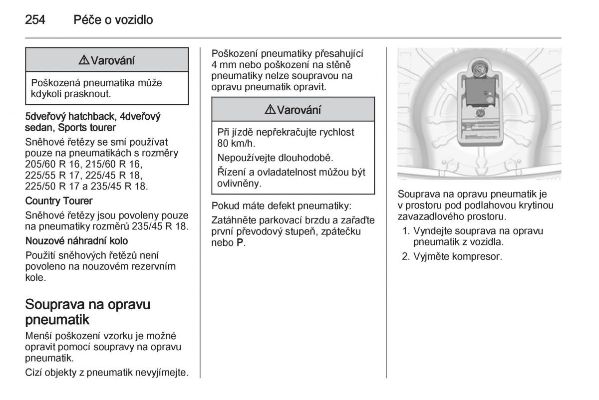 Opel Insignia navod k obsludze / page 256