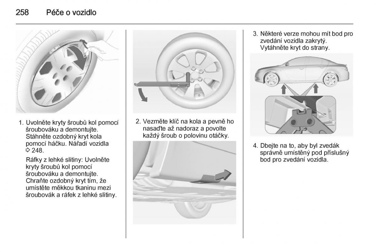 Opel Insignia navod k obsludze / page 260