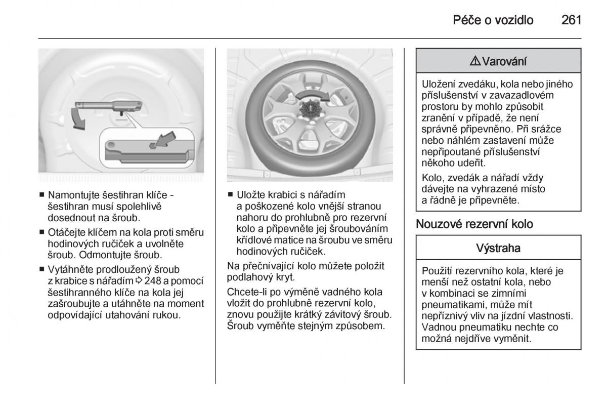 Opel Insignia navod k obsludze / page 263