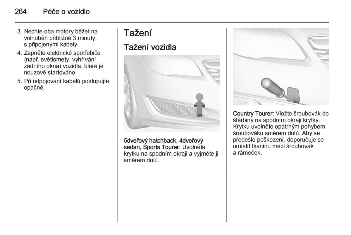 Opel Insignia navod k obsludze / page 266