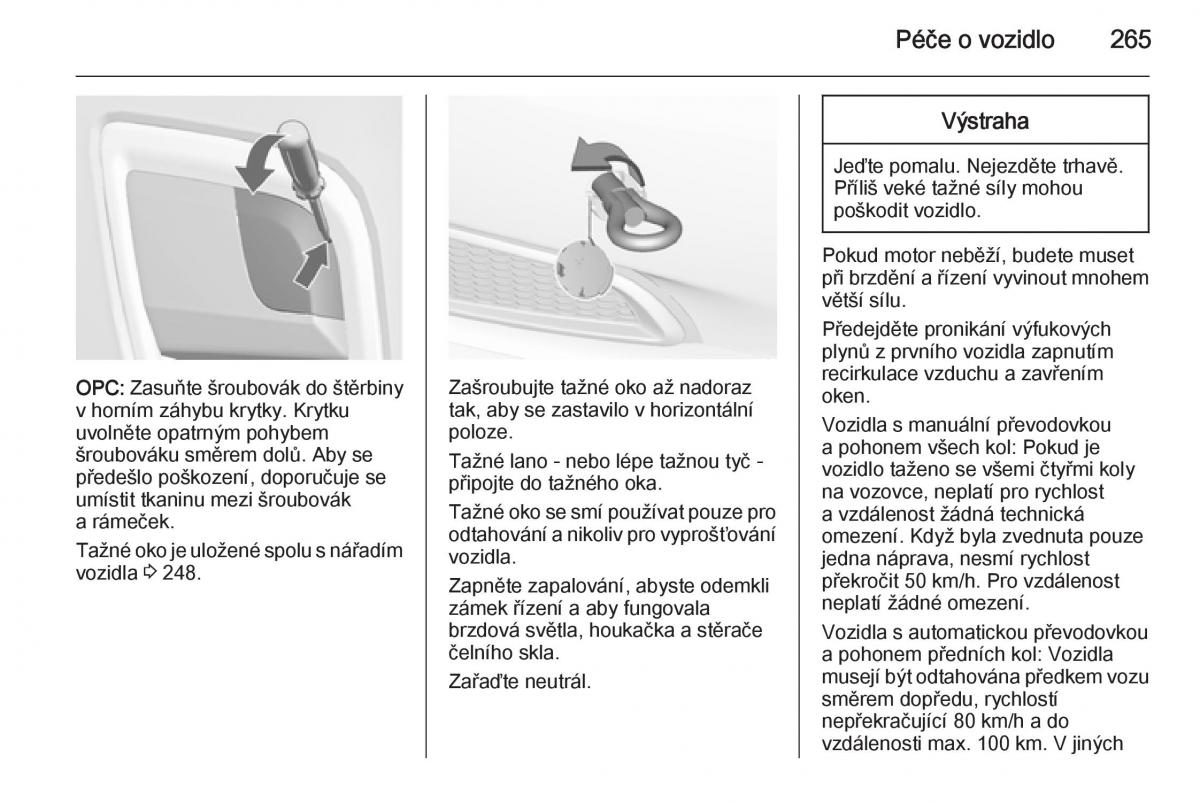 Opel Insignia navod k obsludze / page 267