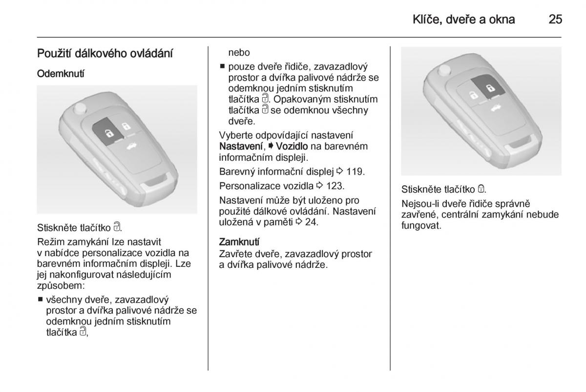 Opel Insignia navod k obsludze / page 27