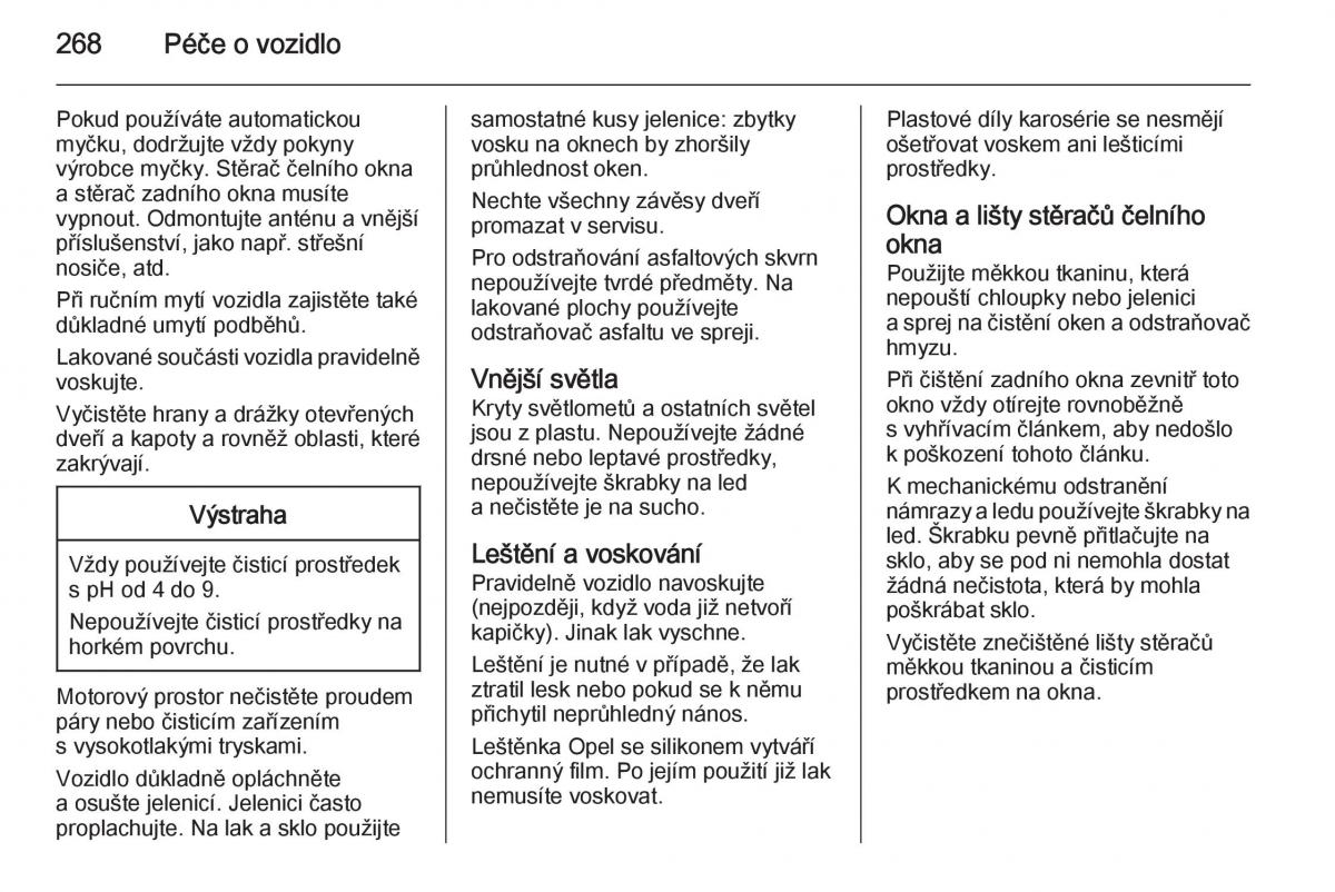 Opel Insignia navod k obsludze / page 270