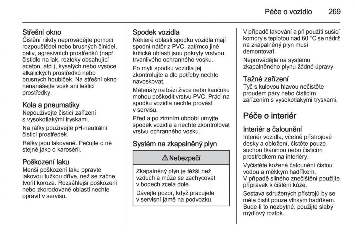 Opel Insignia navod k obsludze / page 271