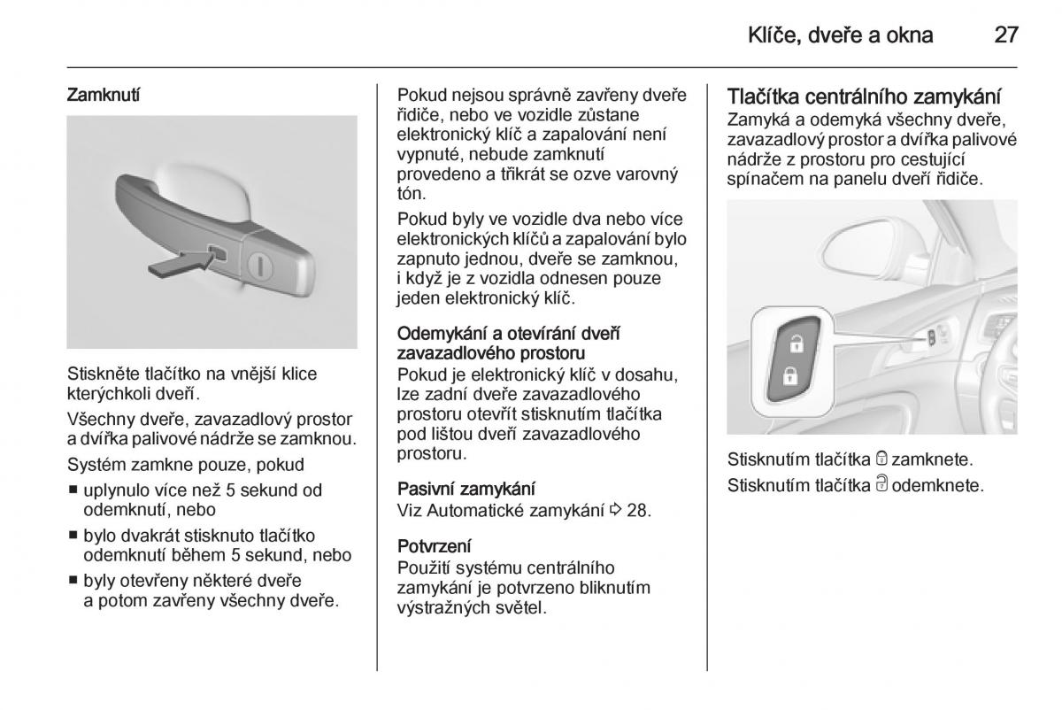 Opel Insignia navod k obsludze / page 29