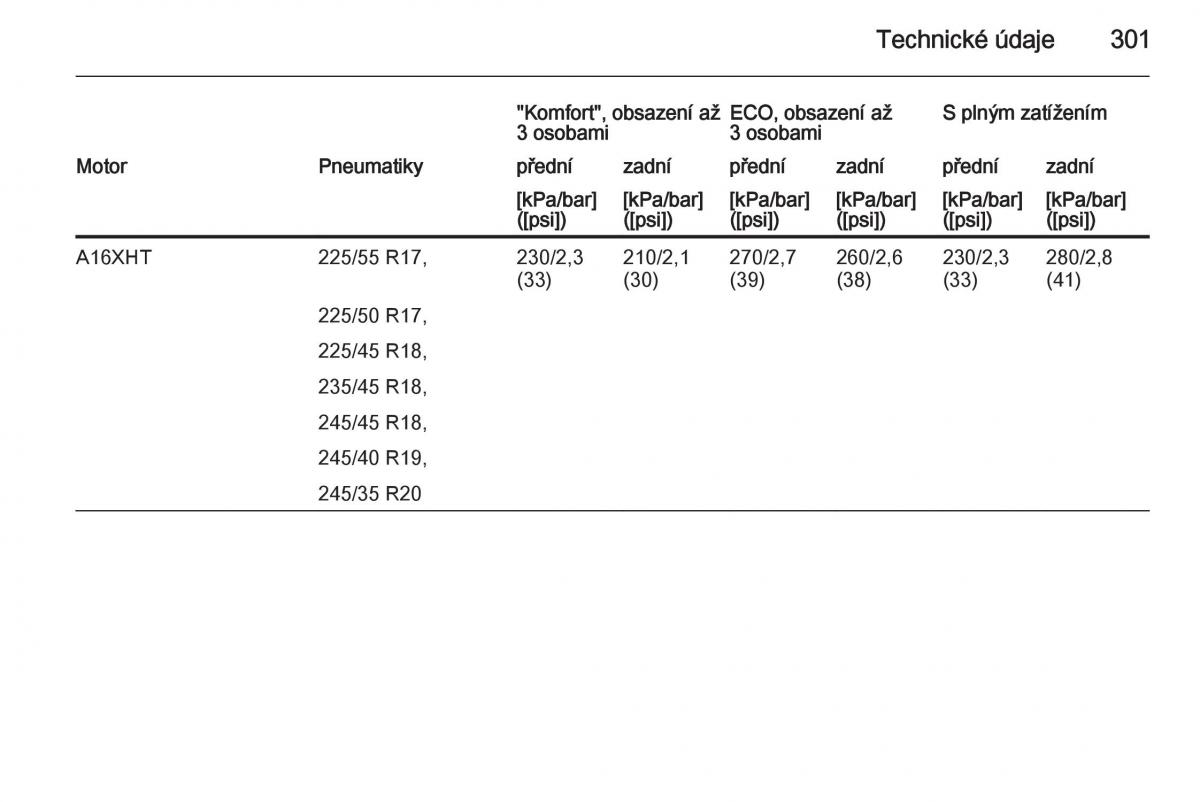 Opel Insignia navod k obsludze / page 303