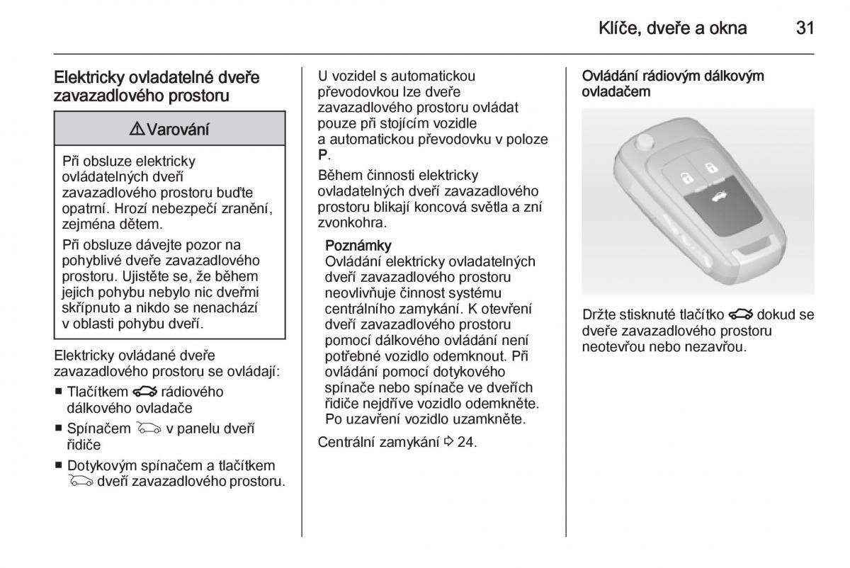 Opel Insignia navod k obsludze / page 33