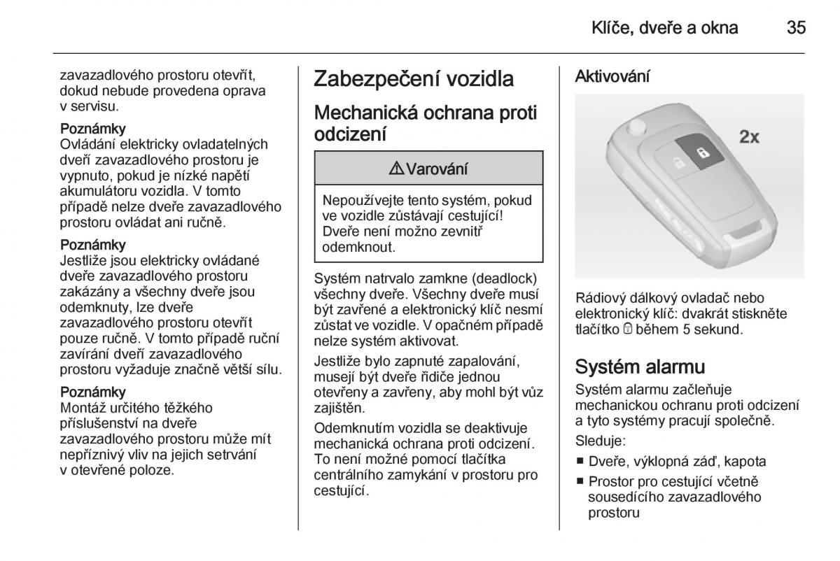 Opel Insignia navod k obsludze / page 37