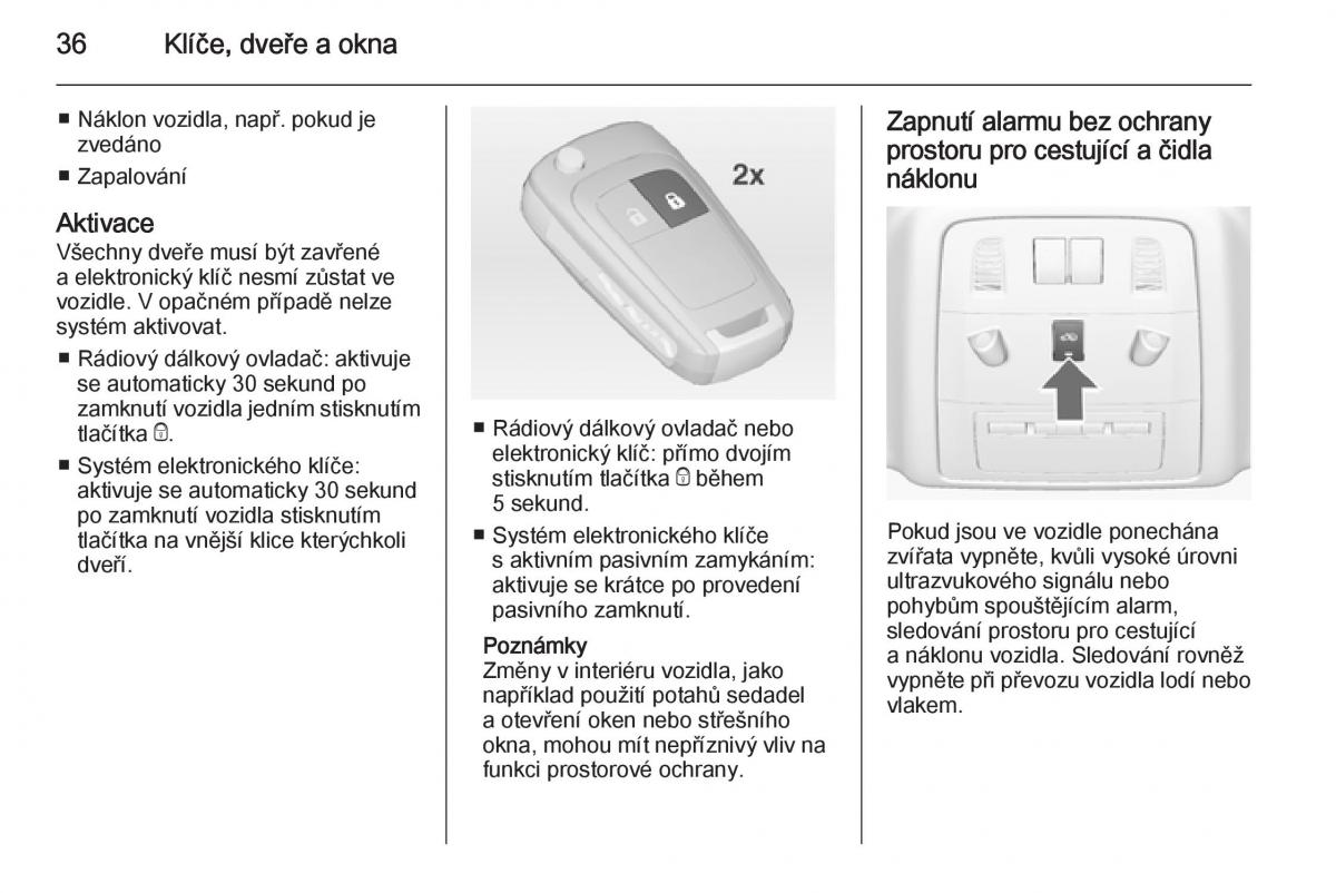 Opel Insignia navod k obsludze / page 38