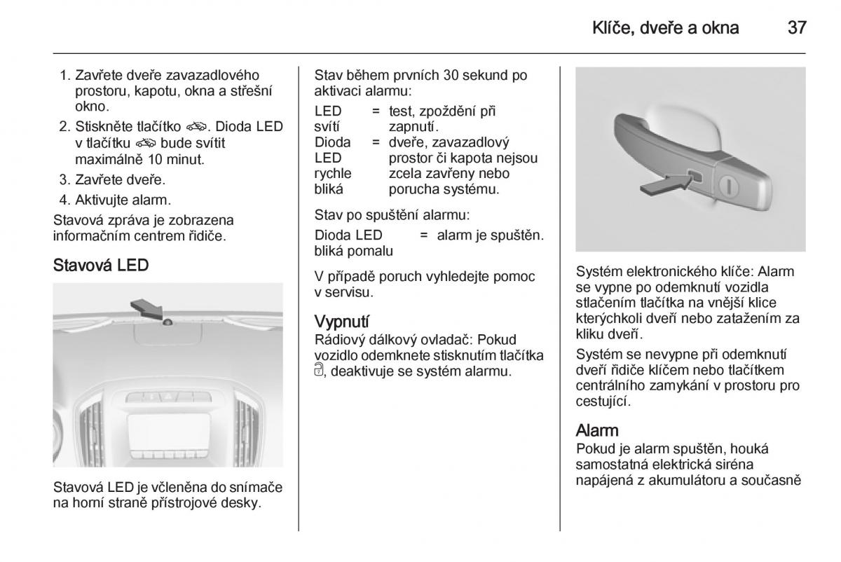 Opel Insignia navod k obsludze / page 39