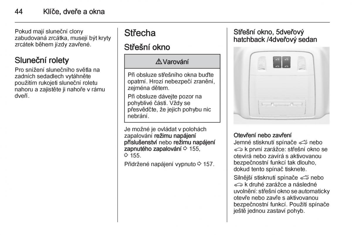 Opel Insignia navod k obsludze / page 46