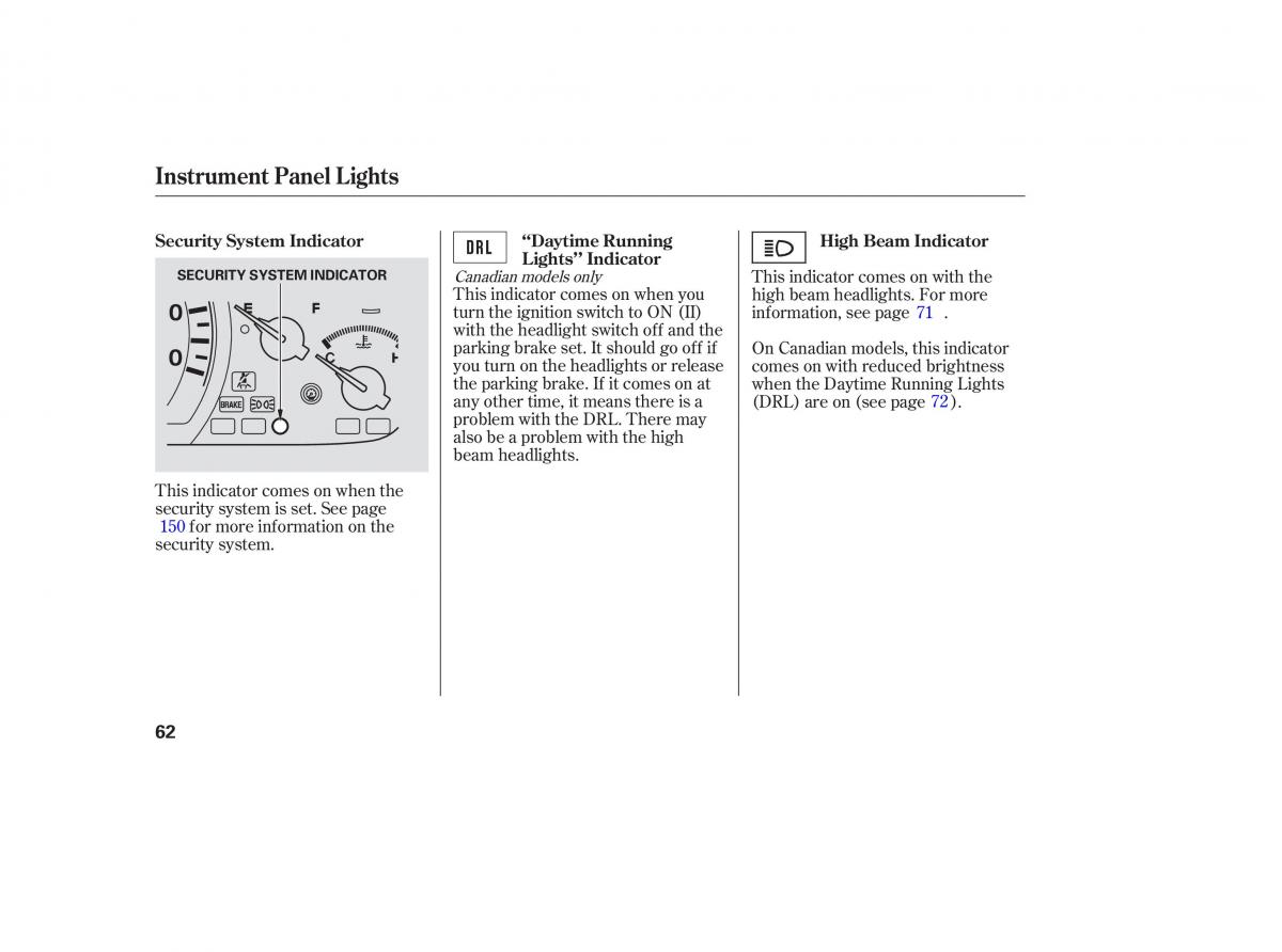 Honda Accord VII 7 CU1 Inspire owners manual / page 60